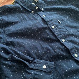 Blue Levi’s Long-sleeve Button Up